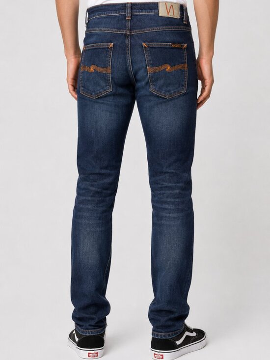 Nudie Jeans Other - Nudie Jeans Lean Dean Blue Ridge Cotton Stretch Jeans W30 L32
